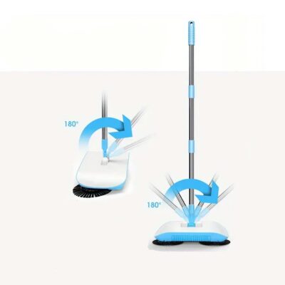 1set, 3 In 1 Multifunctional Hand Push Sweeper, Vacuum Cleaner, Hand Push Sweeping And Moping Machine