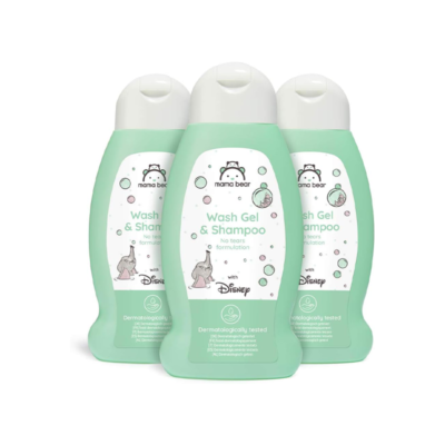 Mama Bear – Disney – Baby Wash gel & Shampoo (No Tears Formulation), 3x300ml