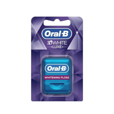 Oral-B 3DWhite Luxe – Dental Floss, Radiant Mint, 35 Metres