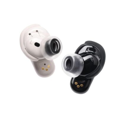 AZLA SednaEarfit Crystal for Bose Earbuds – Bose Earbuds Replacement Tips – Compatible with Bose Quietcomfort Ultra Earbuds, Bose QC Earbuds II (ML)