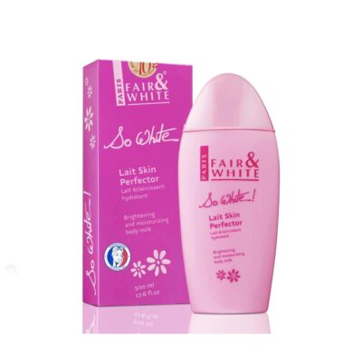 FAIR & WHITE So White, Skin Brightening Lotion – 500 ml / 17.6 Fl oz – Daily Moisturizing Body Lotion