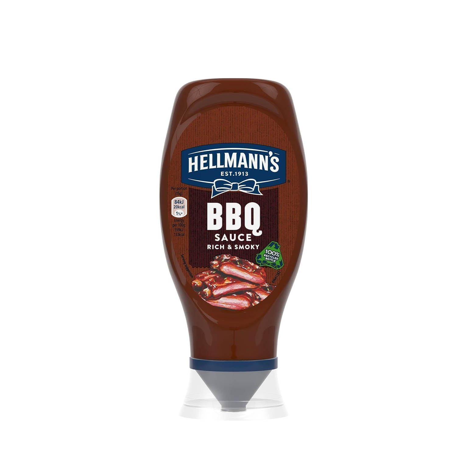 Hellmann's Rich & Smoky BBQ Sauce, chicken and chips 430 ml