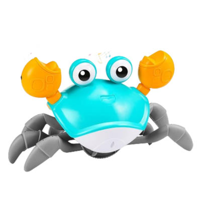 Crawling Crab Toy Crab Baby Toy 6-12 Month,Walking Dancing Crab Toy for 1-3 Year Old Boys Girls