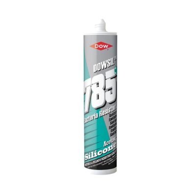 DOW 785+ BACTERIA RESISTANT SANITARY SILICONE WHITE 310ML (58308)
