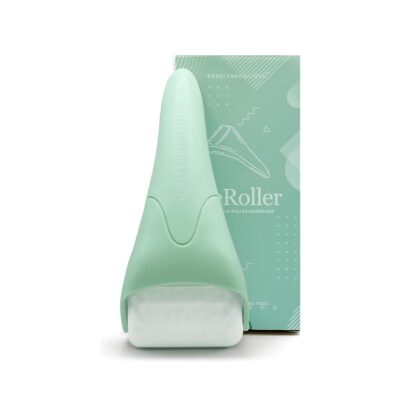 ROSELYNBOUTIQUE Cryotherapy Ice Roller for Face Wrinkles Fine Lines Puffiness Stick Massager Facial Skin Care Tools Self Care Gifts for Men Women (Green)
