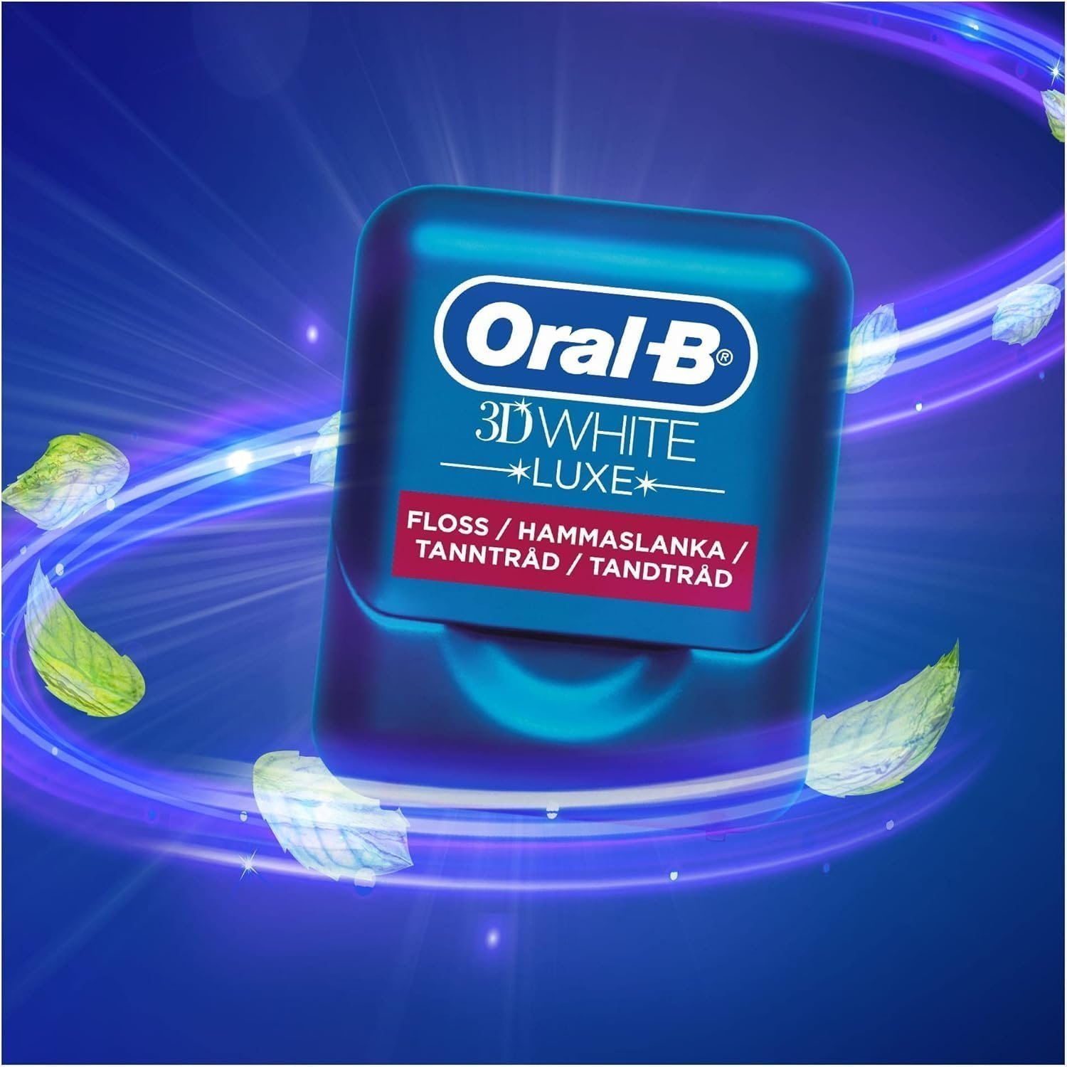 Oral-B 3DWhite Luxe - Dental Floss, Radiant Mint, 35 Metres - Image 2