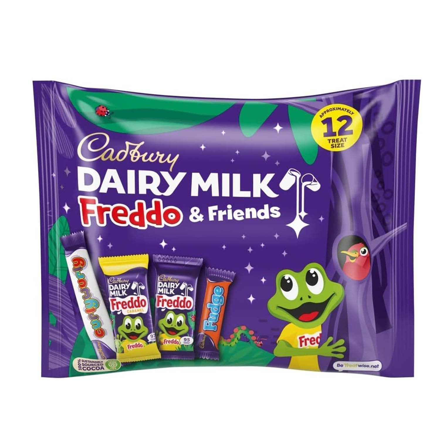 Cadbury Dairy Milk Freddo & Friends Treatsize Chocolate Bars Multipack 191g - Image 2