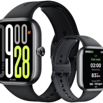 XIAOMI Redmi Watch 5 smartwatch, Sports Fitness Tracker, 53mm AMOLED, 24 days battery life, Bluetooth calling, 150+Sports mode, Heart rate Sleep tracking, 5ATM GPS, Android™ & iOS, Black Amazon.co.uk: Electronics & Photo