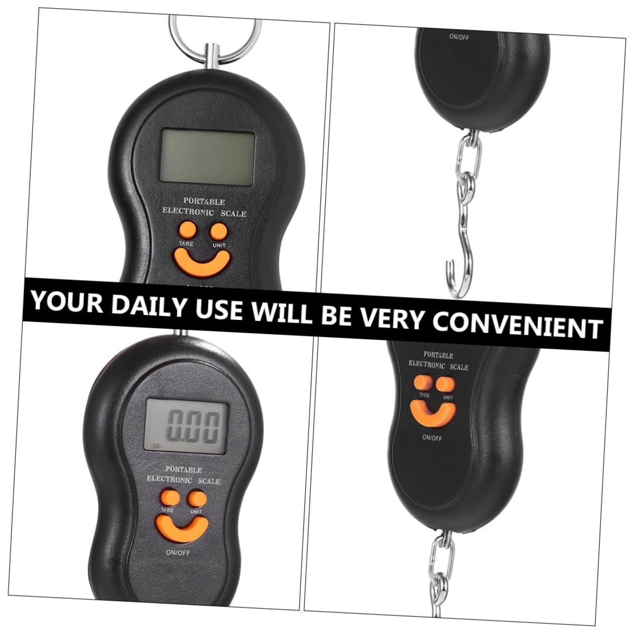 VOSAREA Portable Scale Digital Hanging Scale Portable Dial Scale Fish Scales Heavy Duty Hanging Scale - Image 4