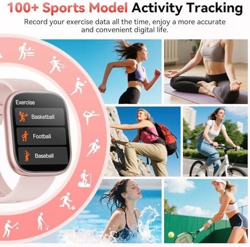 Smart Watches for Women Men,1.83"HD Smart Watch with Heart Rate/SpO2/Sleep Monitor,2025 Fitness Watch with Bluetooth Call,120+ Sport Modes Activity Tracker Smartwatch for Android iOS Waterproof Amazon.co.uk: Electronics & Photo - Image 7