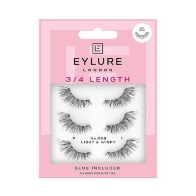Eylure LONDON 3/4 LENGTH 008 (Glue Included)