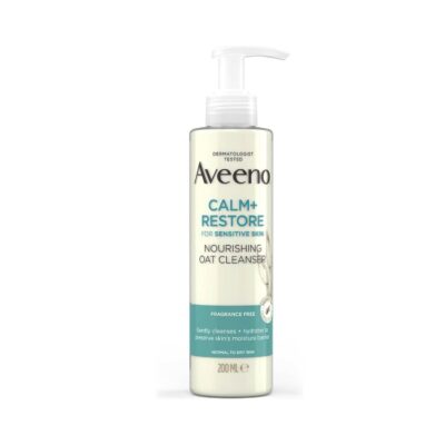 Aveeno Face Calm+Restore Nourishing Oat Cleanser (1x 200ml)
