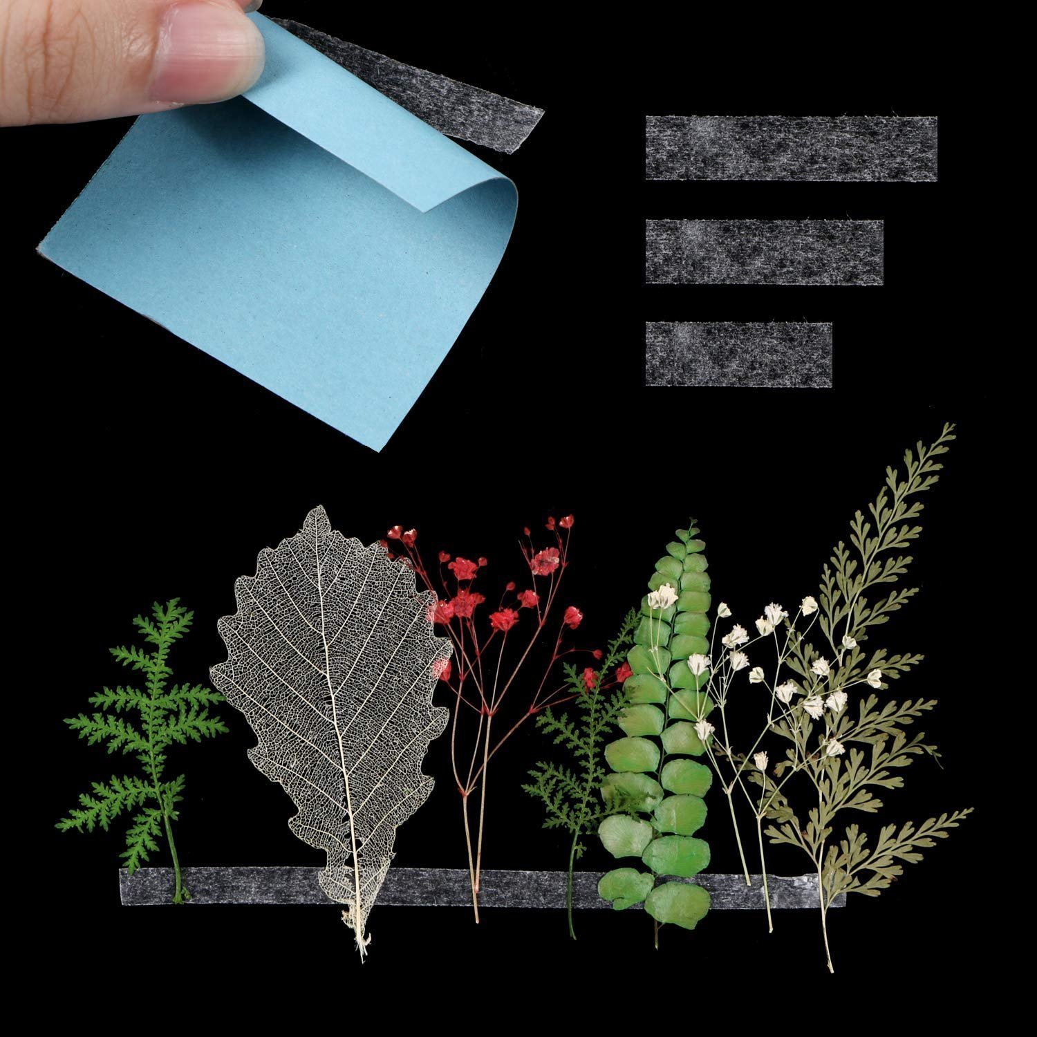 4 Rolls Double-Sided Tape Adhesive Sticky Tapes for Scrapbooking, Photos, Invitation Cards, Paper, DIY Crafts - 0.32 inch Wide Each Roll - Image 3