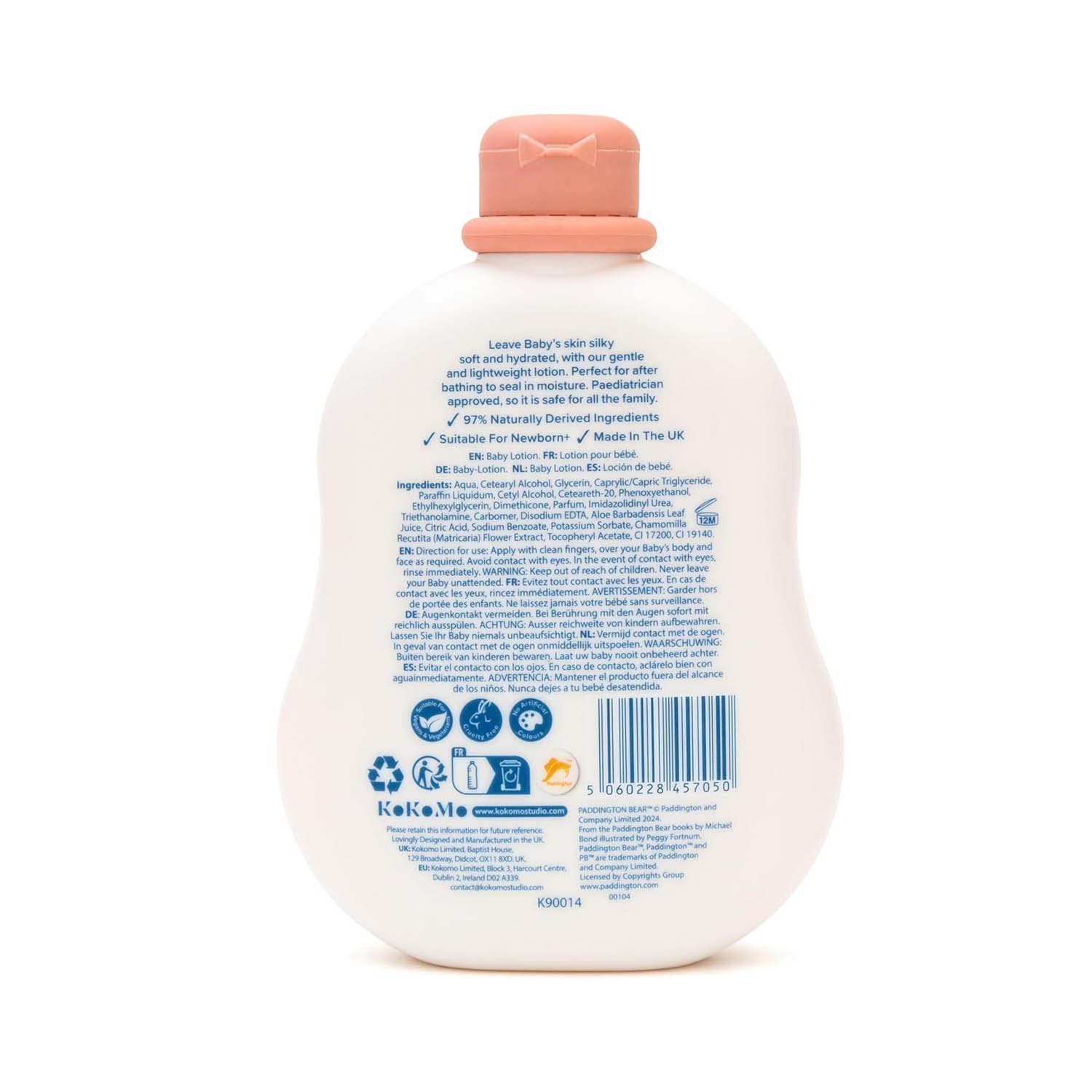 Paddington Moisturising Baby Lotion 250ml - Suitable for Newborn - Image 2