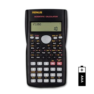 RENUS 2-Line Engineering Scientific Calculator Function Calculator for Student and Teacher
