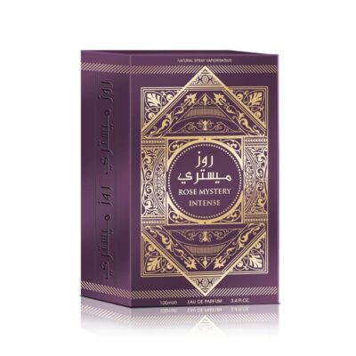 AL WATANIAH Rose Mystery Intense – Luxury Perfume for Women, Eau de Parfum 100ml, Floral and Mysterious Fragrance