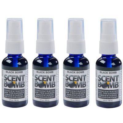 SCENT BOMB BLACK BOMB BOTTLE 4PK